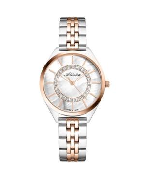 Women Classic Analog Klasické Swiss Quartz Watch ADRIATICA Bílá Dial 34mm A3817.R1RFQ