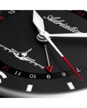 Vyriškas Classic Analog Klasikinis Swiss Kvarcinis Watch ADRIATICA Juodas Dial 43mm A8266.B157Q image 5