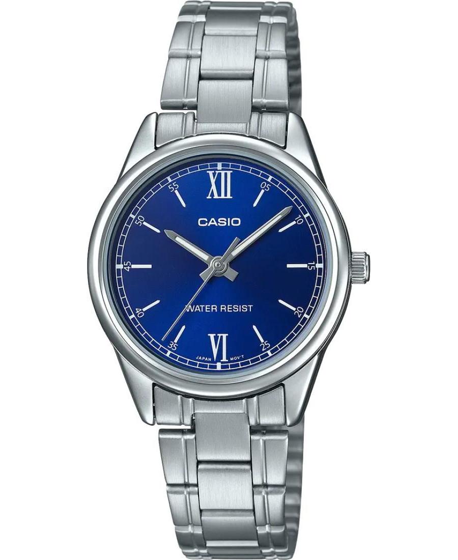Women Japan Quartz Analog Watch CASIO LTP-V005D-2B2 (A)