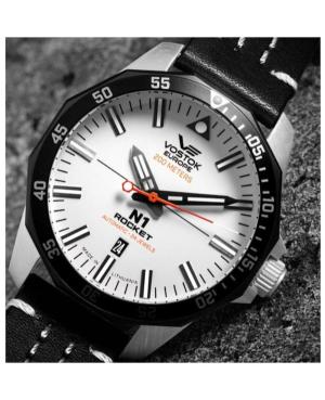 Men Diver Watch VOSTOK EUROPE NH35-225E711 Bílá Dial 46mm image 4
