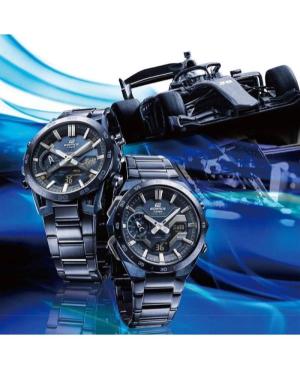 Men Klasické Sports Japan Quartz Analog Watch Timer CASIO ECB-2000CB-2AEF Modrá Dial 48mm image 1