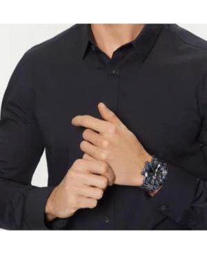 Men Sports Klassisch Japan Quartz Analog Watch Alarm CASIO ECB-2000CB-2AEF Blau Dial 48mm image 2
