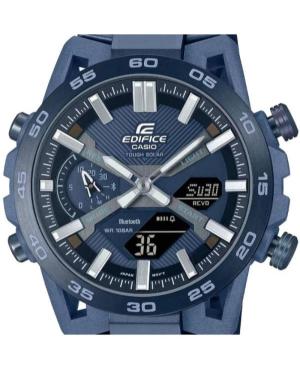 Men Klasické Sports Japan Quartz Analog Watch Timer CASIO ECB-2000CB-2AEF Modrá Dial 48mm image 8