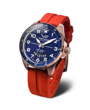 Men Diver Automatic Watch VOSTOK EUROPE NH35-325B746SLRE Blue Dial 46mm