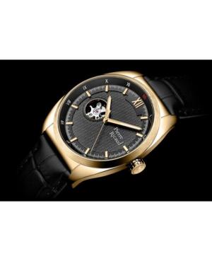 Vyriškas Classic Analog Kvarcinis - elektroninis, Solar Watch PIERRE RICAUD Juodas Dial 42mm P60052.1266A image 1