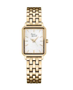 Women Classic Analog Quartz Watch PIERRE RICAUD Silver Dial P22068.1113Q