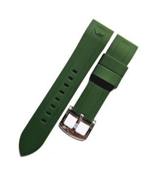 Vostok Europe ROCKET N-1 Watch Strap VE-ROC-N1-SL.11A.22.W Silicone Green Silikonas Žalia 22 mm
