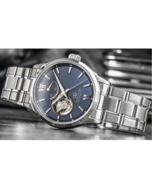Men Luxury Japan Automatic Analog Watch Skeleton ORIENT STAR RE-AT0021L00B Blau Dial 39.3mm image 2