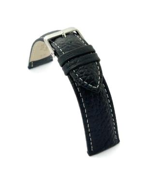 Watch Strap Diloy P206.01.22 Black Juoda 20 mm