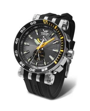 Diver Luxury automatyczny analogowe Zegarek VOSTOK EUROPE YN84-575A539LEBW-SLBK Kolor srebrny Wybierz 48mm image 5