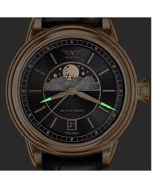 Жіночий Класичний Швейцарський Наручний Годинник AVIATOR V.1.33.2.253.4 image 4
