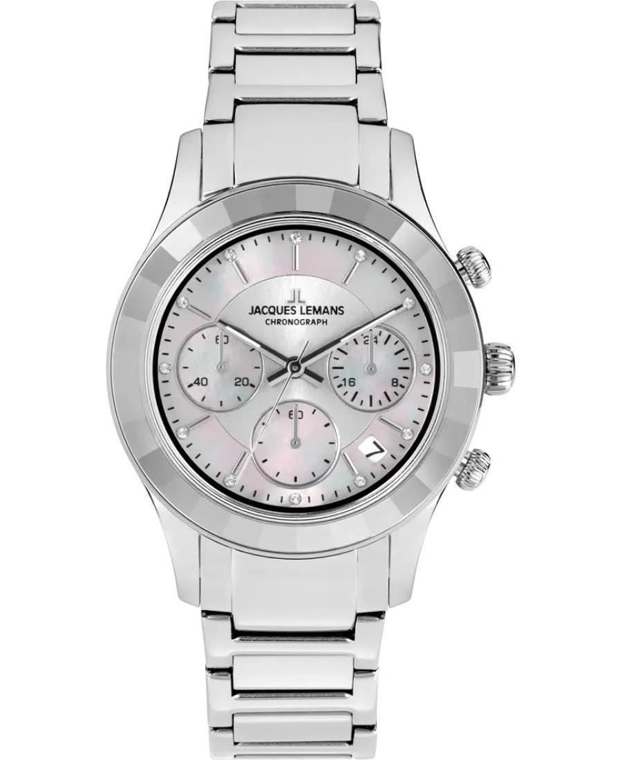 Moteriškas Kvarcinis Rodyklinis Watch JACQUES LEMANS 1-2151F