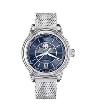 Kobiety klasyczny Szwajcar kwarcowy Zegarek AVIATOR V.1.33.0.255.5 Niebieska Wybierz 36mm
