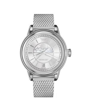 Women Classic Swiss Quartz Watch AVIATOR V.1.33.0.250.5 Silver Dial 36mm