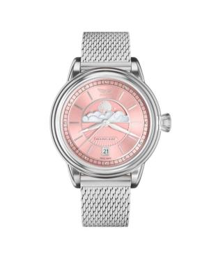 Women Klasické Swiss Quartz Watch AVIATOR V.1.33.0.257.5 Růžová Dial 36mm