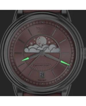 Moteriškas Klasikinis Swiss Kvarcinis Watch AVIATOR V.1.33.0.257.5 Rožinis Dial 36mm image 1