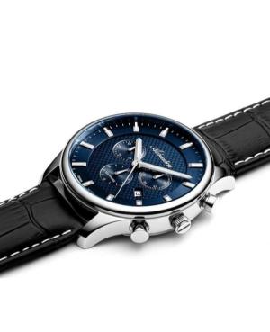 Men Classic Analog Klasické Swiss Quartz Watch Chronograph ADRIATICA Modrá Dial 42mm A8323.5215CH image 8