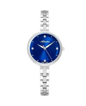 Women Classic Analog Klassisch Swiss Quartz Watch ADRIATICA Blau Dial 30mm A3753.5145Q