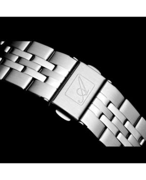 Men Classic Analog Klasické Swiss Quartz Watch ADRIATICA Silver color Dial 42mm A8304.5117QA image 11