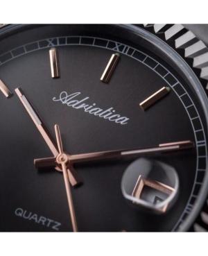 Men Classic Analog Swiss Quartz Watch ADRIATICA Silver color Dial A1090.S1R7Q image 16