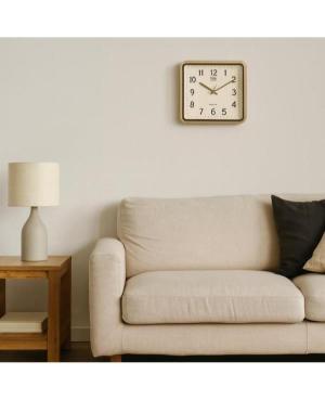 Pearl PW159 GOLD Quartz Wall Clock Gold color Plastic Gray image 1