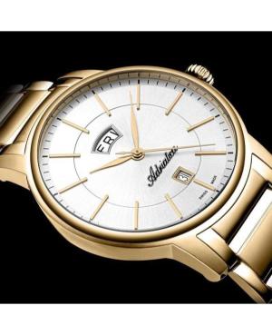 Men Classic Analog Klassisch Swiss Quartz Watch ADRIATICA Silver Dial 44mm A1144.1113Q image 9
