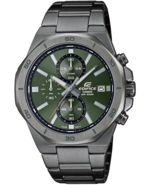 Men Klassisch Japan Quartz Analog Watch Chronograph CASIO EFV-640DC-3AVUEF Grün Dial 44mm