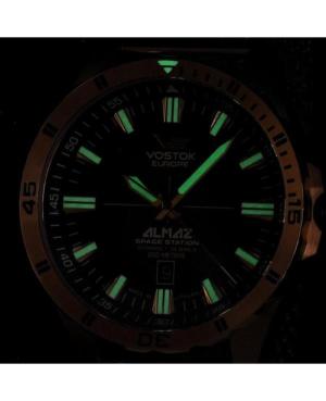 Men Sports Diver Automatic Analog Watch VOSTOK EUROPE NH35A-320B679Br Rot Dial 47mm image 3