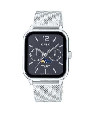 Mężczyźni klasyczny Japonia kwarcowy analogowe Zegarek CASIO MTP-M305M-1AVER Czarny Wybierz 34mm