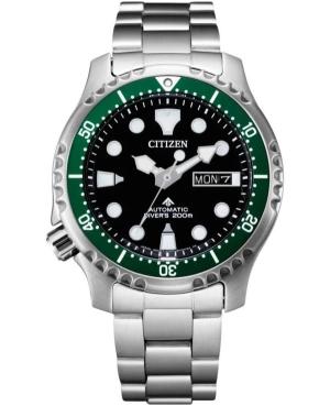 Men Diver Japan Automatic Analog Watch CITIZEN NY0084-89EE Schwarz Dial 42mm