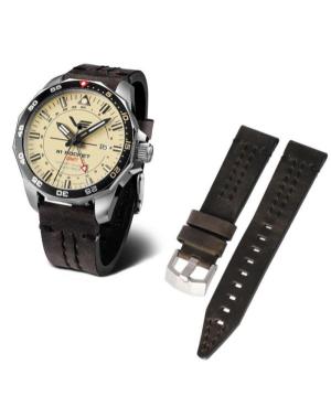 Vostok Europe ROCKET N-1 Watch Strap VE-ROC-N1-02(BK).22.W Brown Ruda 22 mm image 2