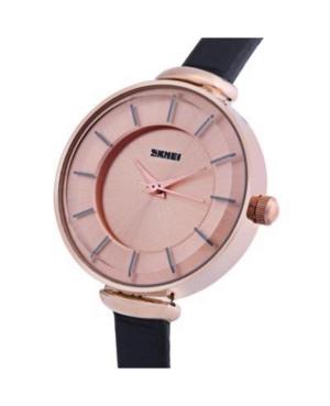 Женские Классические Fashion Наручные Часы SKMEI 1184CL Gold Case Black изображение 3