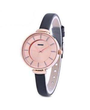 Женские Классические Fashion Наручные Часы SKMEI 1184CL Gold Case Black изображение 4