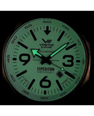 Men Sports Diver Watch VOSTOK EUROPE YN55-595B641 Bílá Dial 47mm image 6