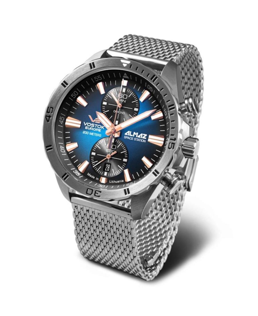 Чоловічий Фешн Дайверський Наручний Годинник VOSTOK EUROPE 6S11-320A675BR