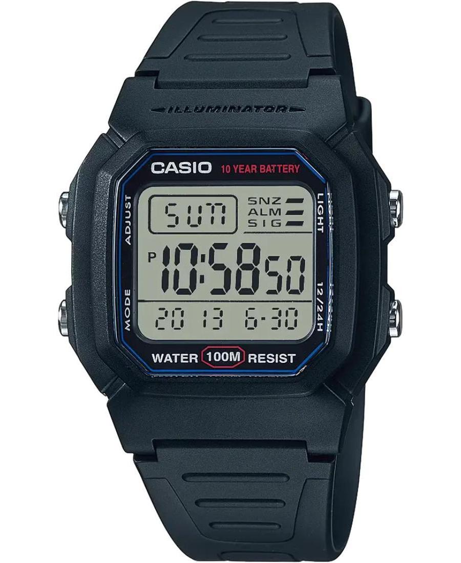 Чоловічий Наручний Годинник CASIO W-800H-1AVEF