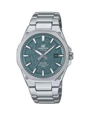 Vyriškas Klasikinis Japoniškas Kvarcinis Rodyklinis Watch CASIO EFR-S108DE-3AVUEF Žalia Dial 40mm