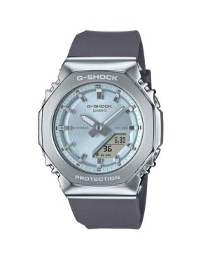 Moteriškas Sportinis Su funkcijomis Diver Japoniškas Kvarcinis Rodyklinis Watch Alarm CASIO GM-S2110-2AER G-Shock Mėlyna Dial 40