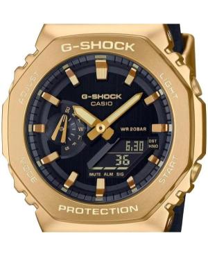 Men Sports Functional Diver Japan Quartz Digital Watch Timer CASIO GM-2100YMG-9AER G-Shock Schwarz Dial image 7