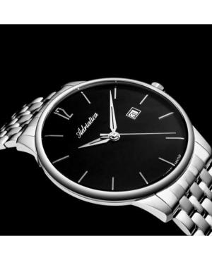 Vyriškas Classic Analog Klasikinis Swiss Kvarcinis Watch ADRIATICA Juodas Dial 44mm A8269.5154Q image 4