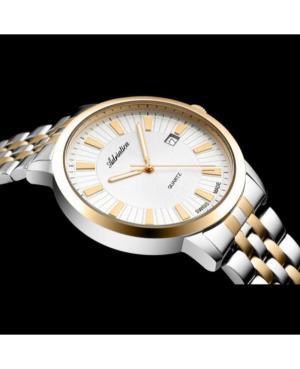Men Classic Analog Klasické Swiss Quartz Watch ADRIATICA Silver Dial 41mm A8164.2113Q image 6