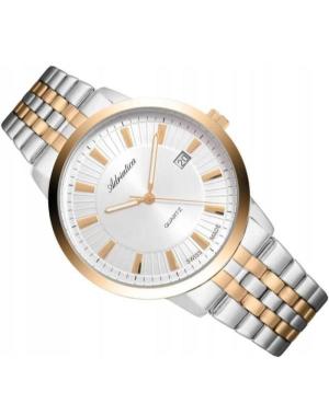 Men Classic Analog Klasické Swiss Quartz Watch ADRIATICA Silver Dial 41mm A8164.2113Q image 8