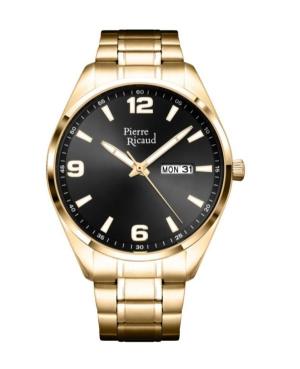 Mężczyźni Classic Analog kwarcowy Zegarek PIERRE RICAUD Czarny Wybierz 41mm P91107.1154Q