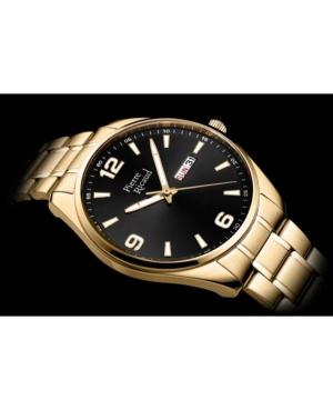 Men Classic Analog Quartz Watch PIERRE RICAUD Black Dial 41mm P91107.1154Q image 3