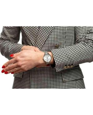 Moteriškas Classic Analog Kvarcinis Watch PIERRE RICAUD Sidabras Dial 35mm P22115.5163Q image 8