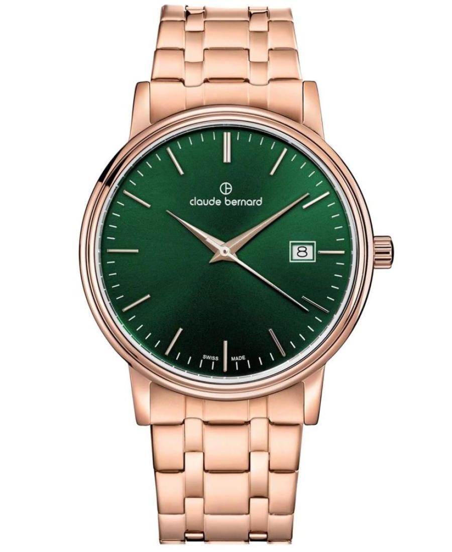 Мужские Швейцарские Наручные Часы CLAUDE BERNARD 53007 37RM VIR