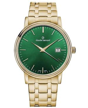 Men Swiss Quartz Watch CLAUDE BERNARD 53009 37JM VID