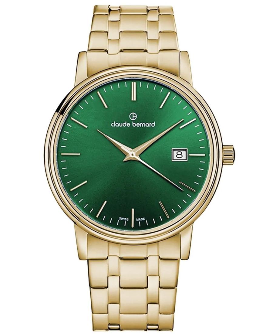 Vyriškas Swiss Kvarcinis Watch CLAUDE BERNARD 53009 37JM VID
