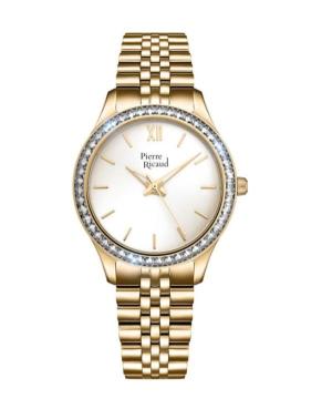 Women Classic Analog Quartz Watch PIERRE RICAUD Černá Dial 34mm P22064.1113QZ