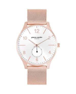 Mężczyźni klasyczny kwarcowy analogowe Zegarek PIERRE CARDIN A.PC902671F131 Srebrna Wybierz 42mm